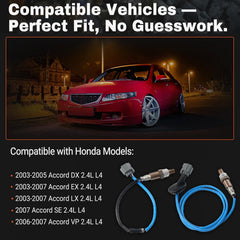BELKEBIR sensor installed under a Honda showing correct placement benefit