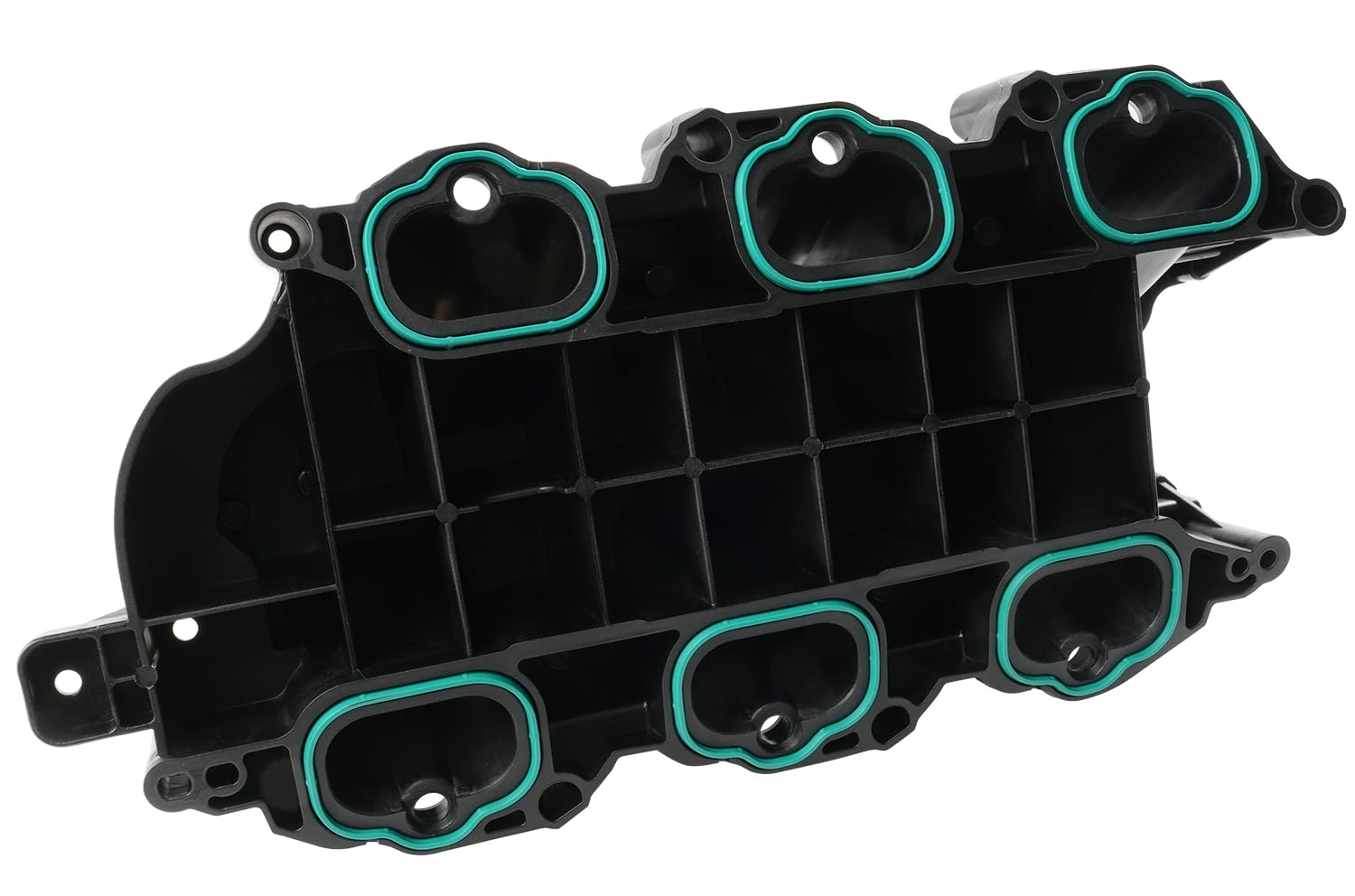 BELKEBIR manifold in vehicle with hood open illustrating professional installation