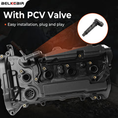 BELKEBIR PCV valve detail ensuring correct crankcase ventilation function