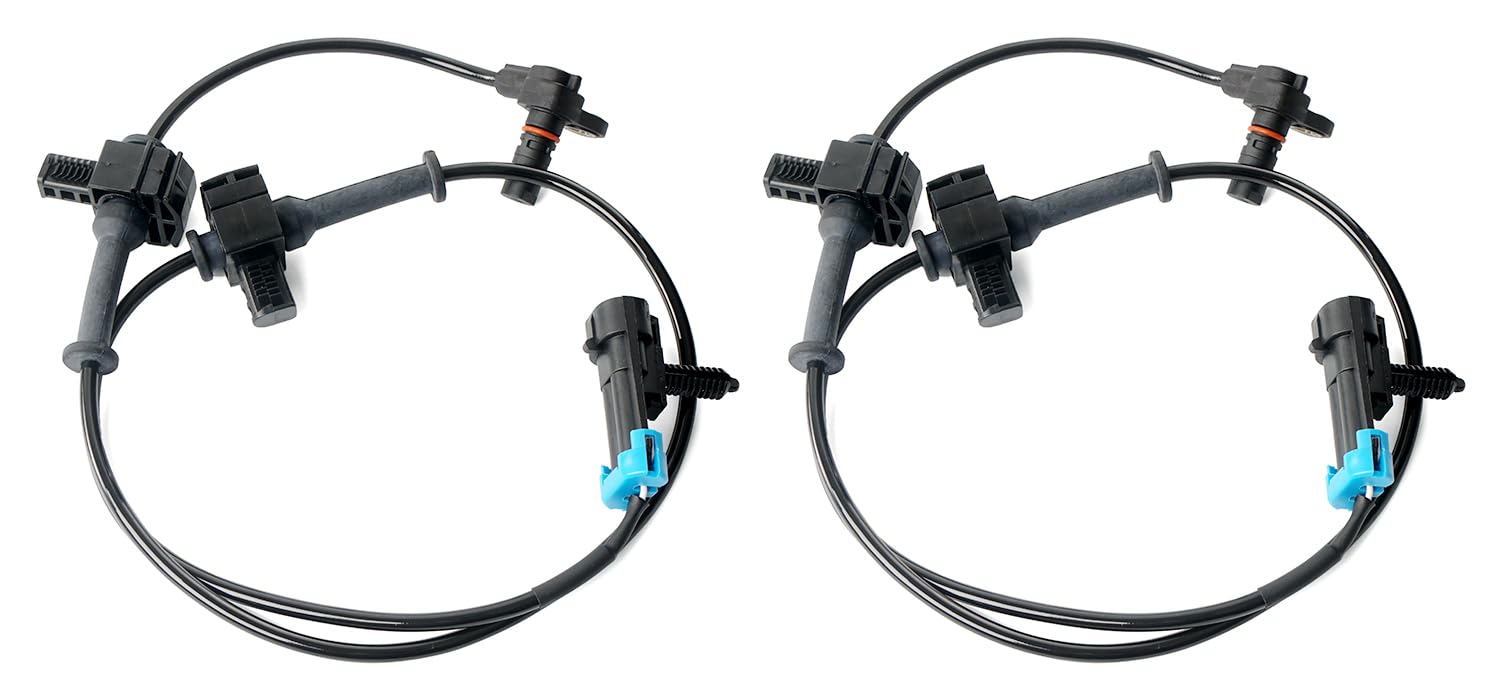 BELKEBIR rear wheel speed sensors package showing both sensors and connectors for quick install