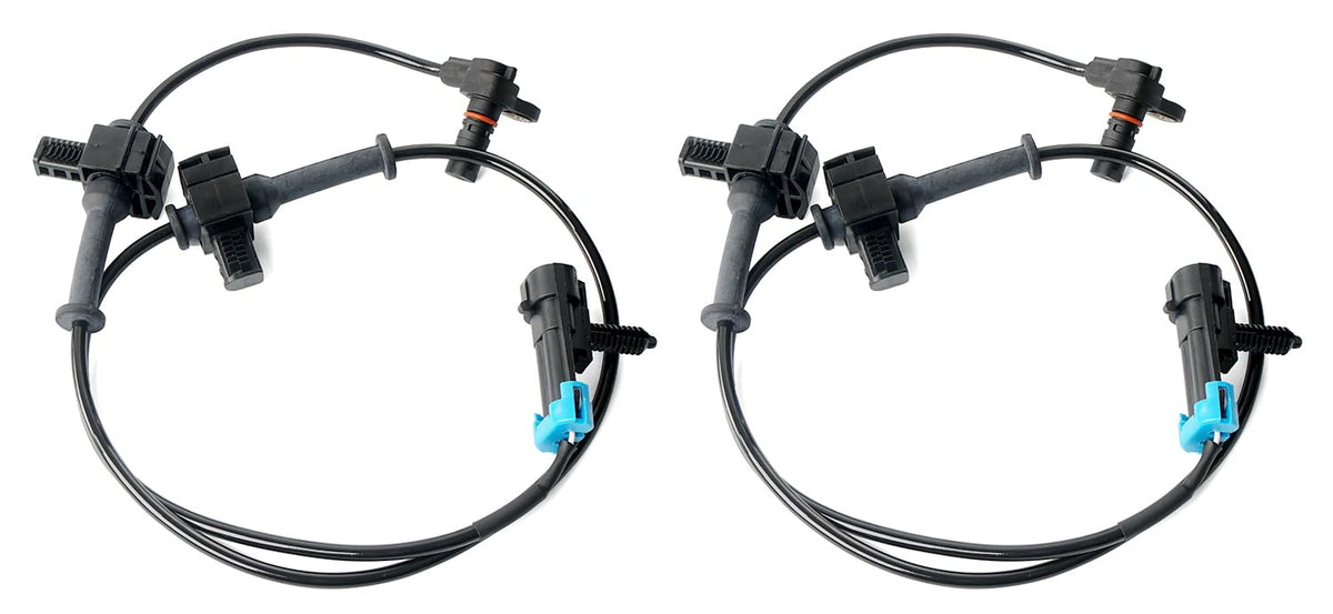 BELKEBIR rear wheel speed sensors package showing both sensors and connectors for quick install