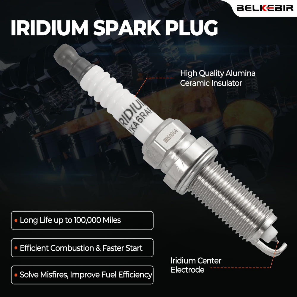 BELKEBIR spark plug thread closeup illustrating correct fit and sealing for durability