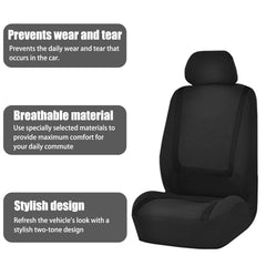 BELOMI headrest close-up of polyester texture for breathable comfort
