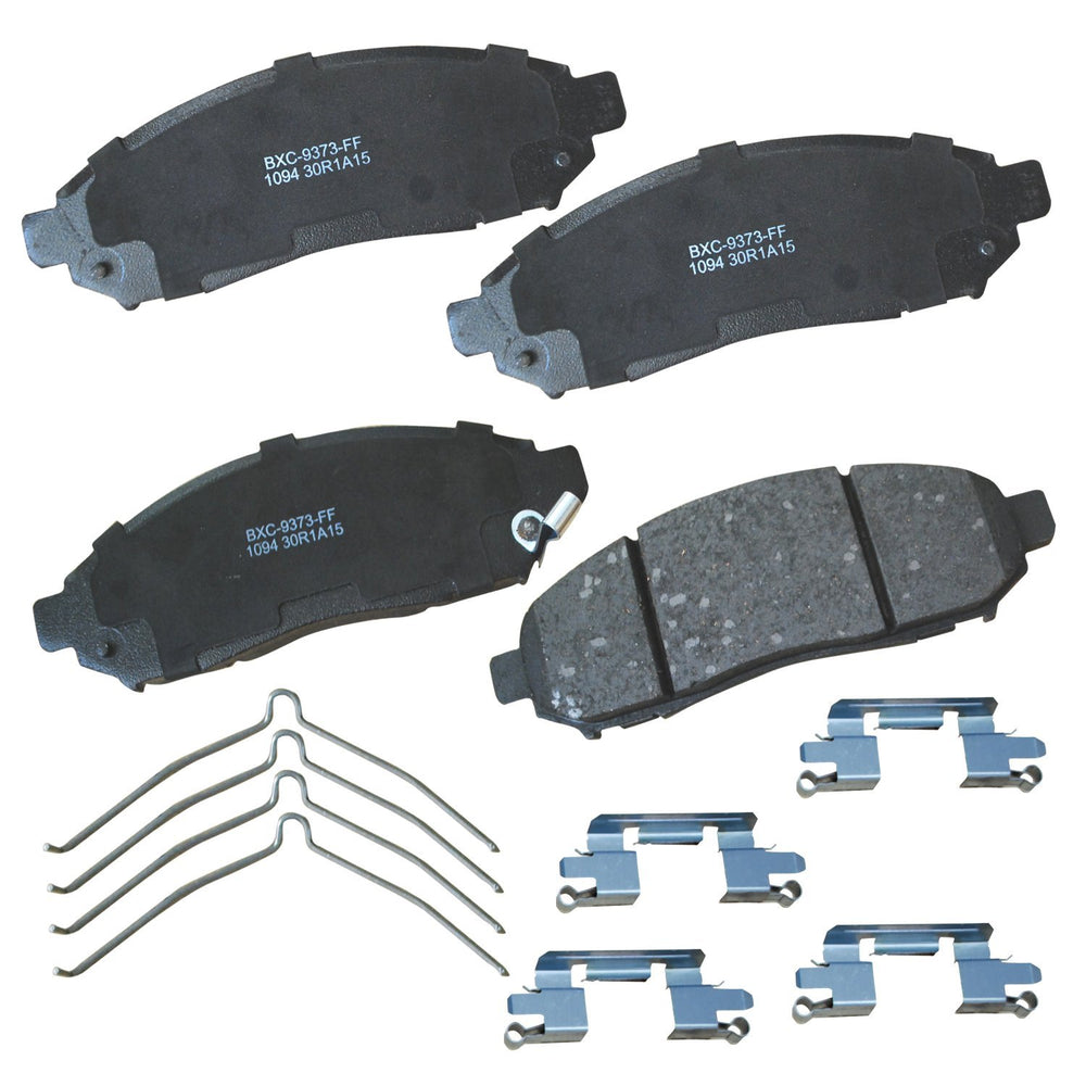 Bendix front packaging showing SBC1094 and OE fit benefits