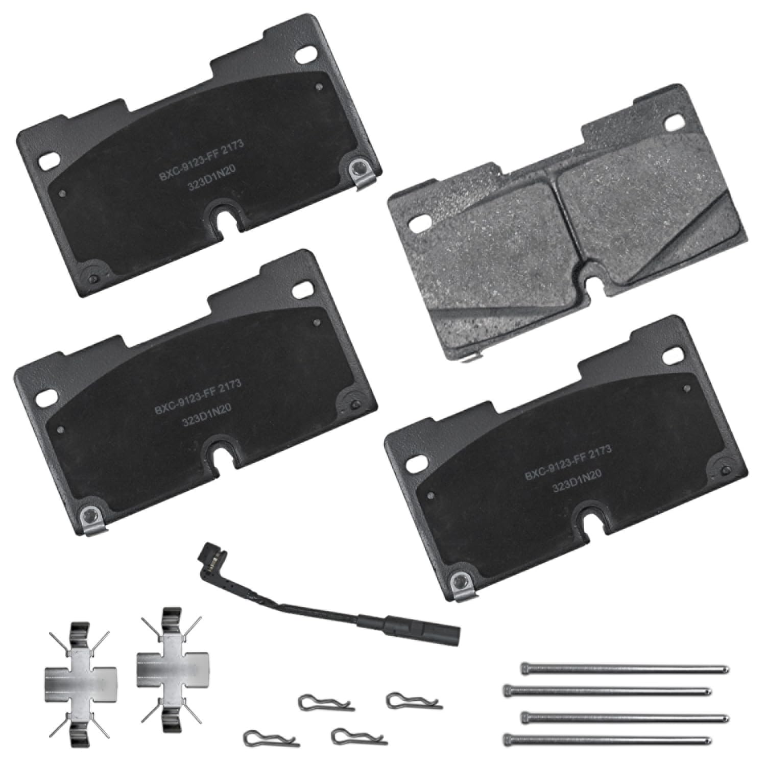 Bendix SBC2173 front packaging showing product and fitment benefits