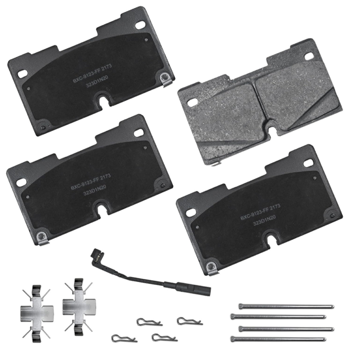 Bendix SBC2173 front packaging showing product and fitment benefits
