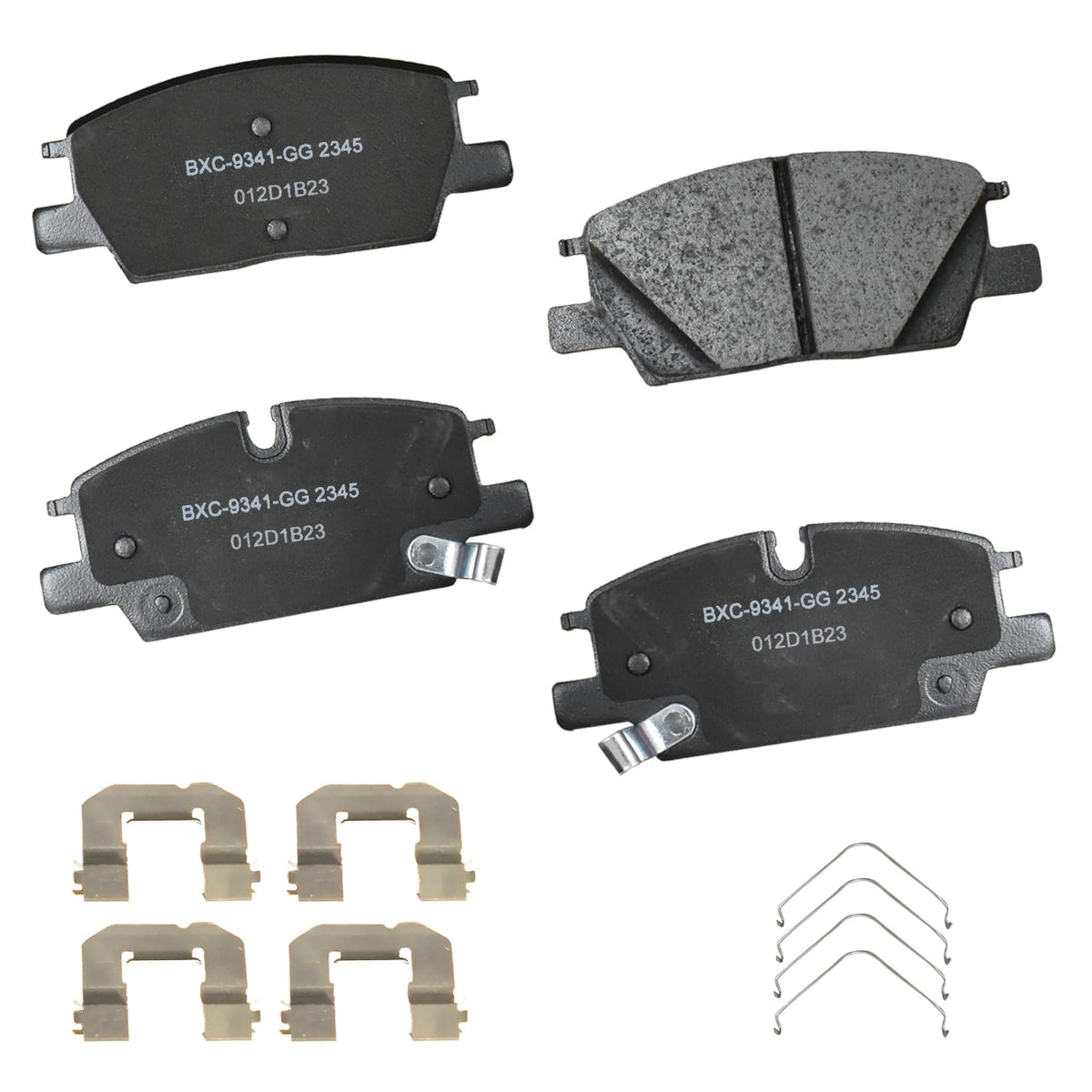 Bendix front packaging showing part SBC2345 and vehicle fitment benefit