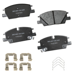 Bendix front packaging showing part SBC2345 and vehicle fitment benefit