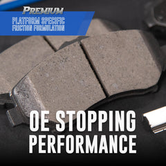 Bendix pads installed on caliper demonstrating direct fit and reliable braking