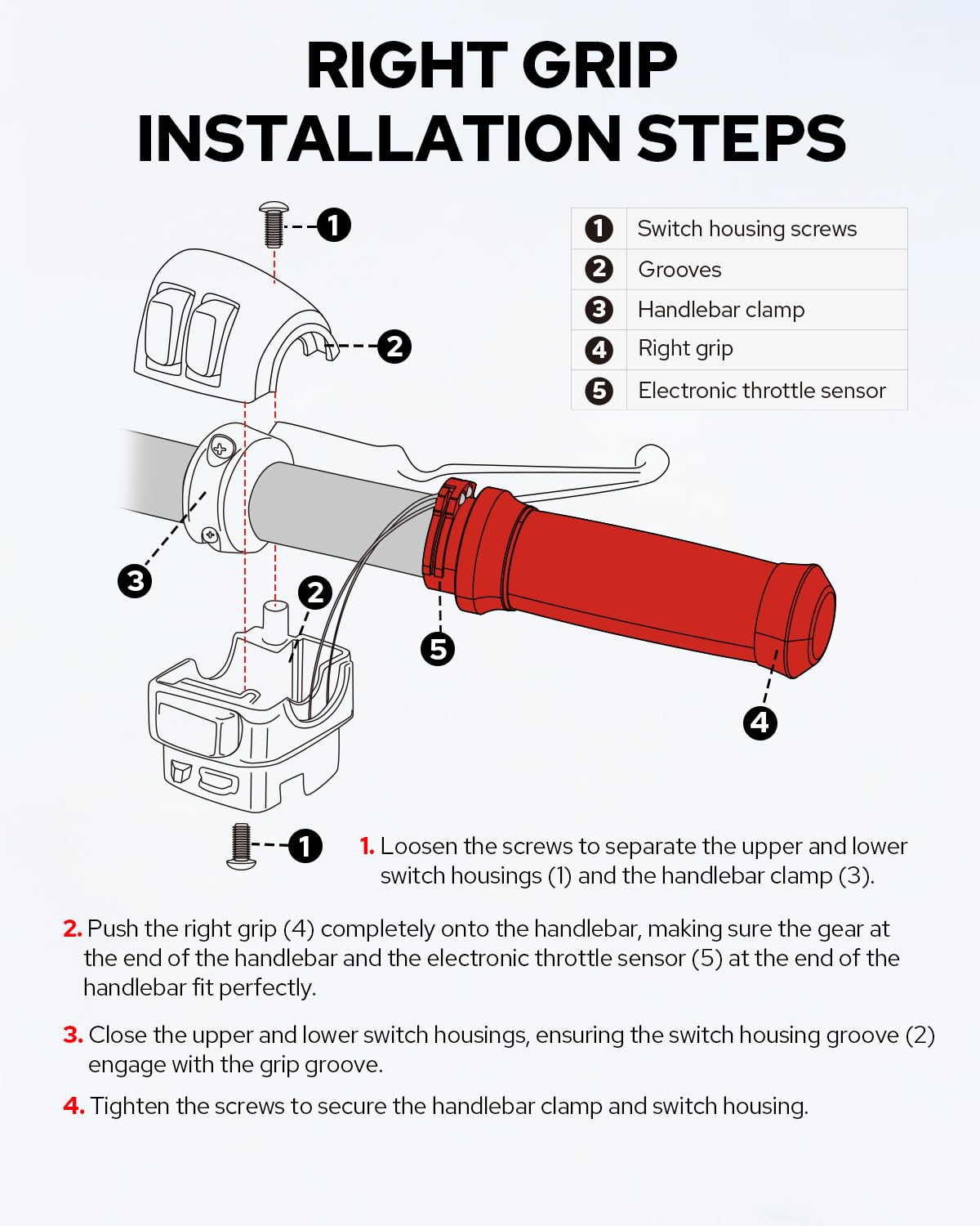 Benlari packaging and hardware included with screws and installation tool