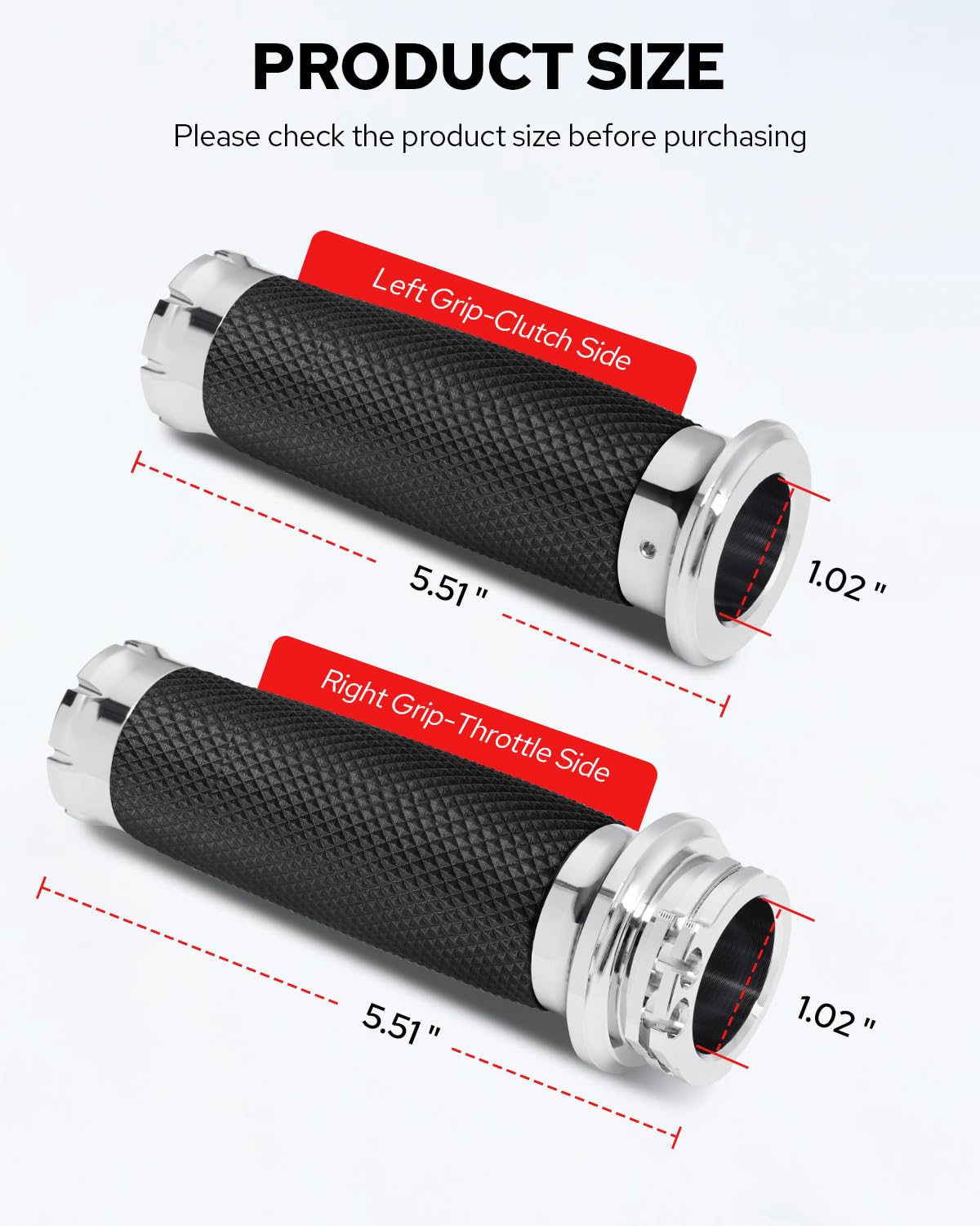 Benlari scale comparison with hand demonstrating grip size and better handling