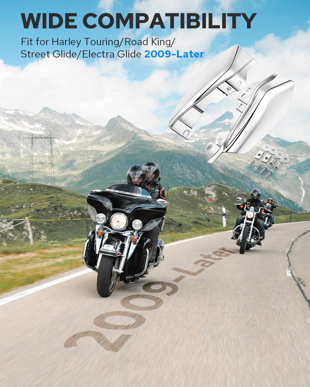 Benlari under-seat gap filled before and after view for cleaner motorcycle appearance