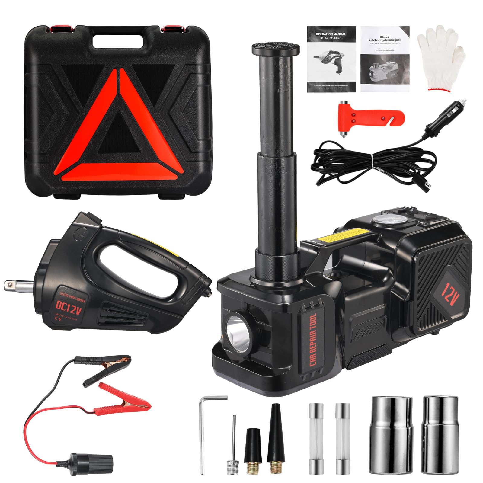 BENYAN front view of complete kit in hard case showing portability and organization