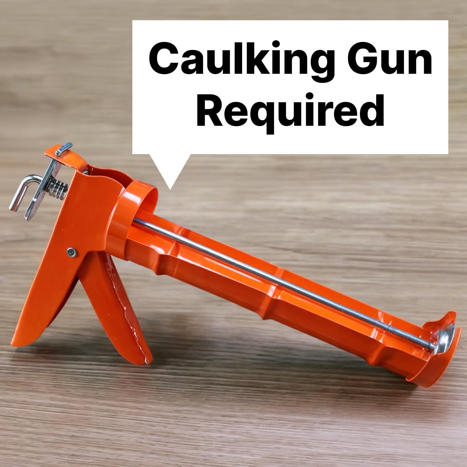 Berkland seam sealer in garage use showing professional repair workflow