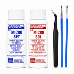 Besecou front label showing both Micro Set and Micro Sol, ensures proper product selection