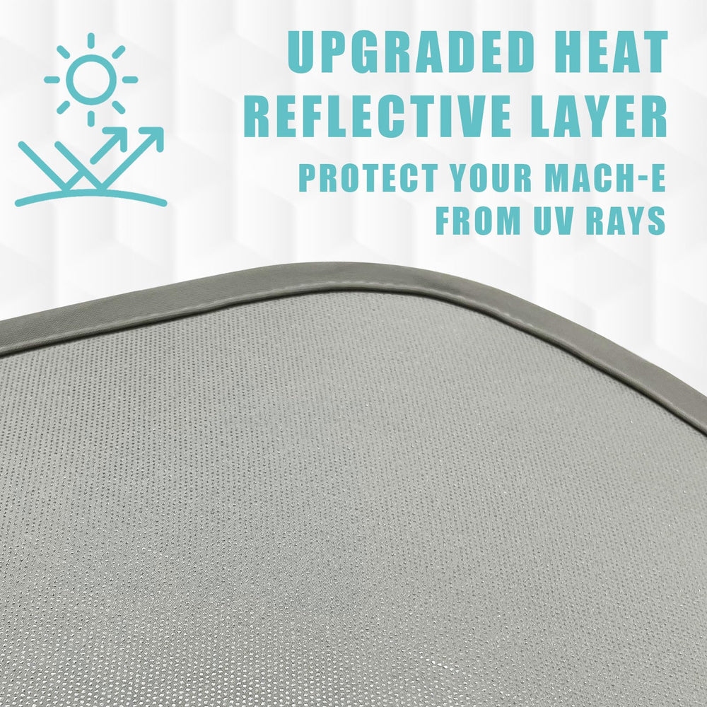 BestEvMod closeup of heat-reflective material showing improved cooling effect