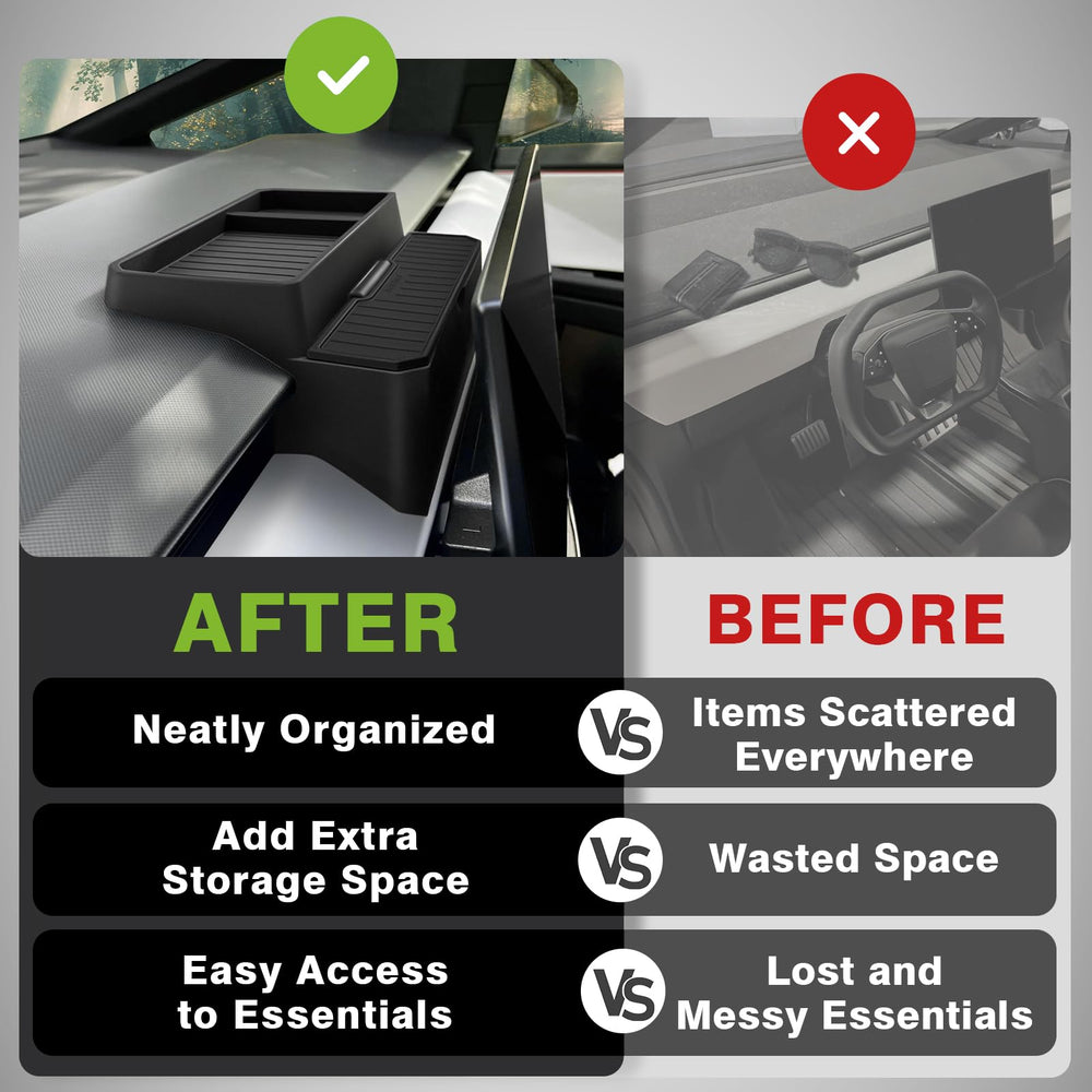 BestEvMod low-profile side angle showing seamless dashboard integration