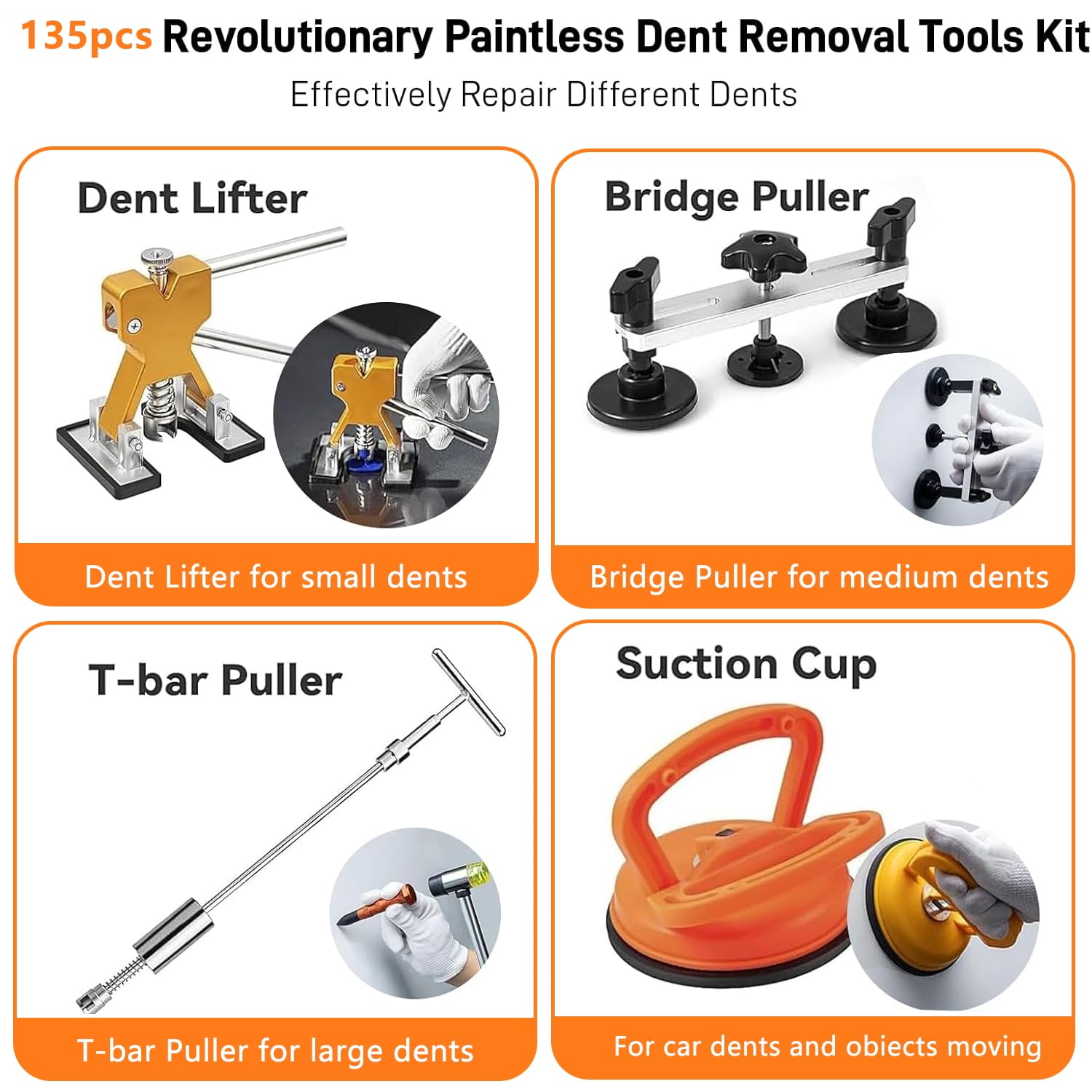 BESTGLOAL bridge puller closeup offering balanced medium-dent leverage