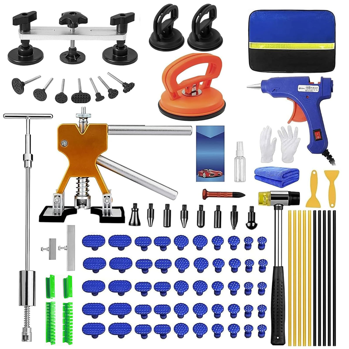 BESTGLOAL front packaging showing full 97pcs kit for quick repairs