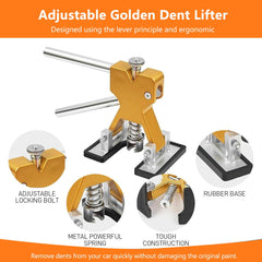 BESTGLOAL T-bar puller in use lifting a larger car dent effectively