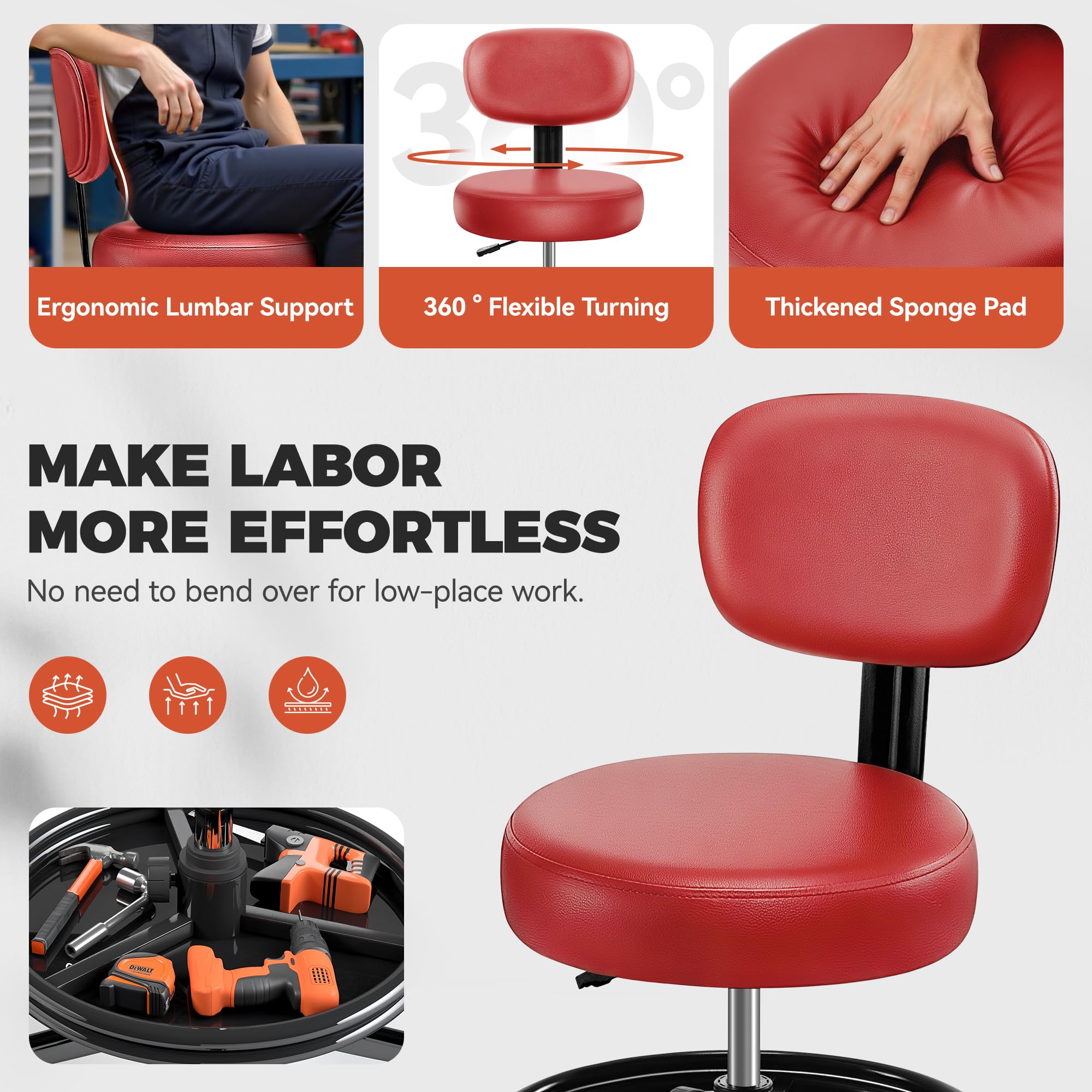 BestGlory storage trays holding tools for organized workflow