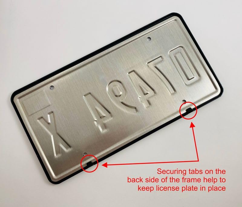 BestLicensePlateFrames USMC packaging and label indicating made in USA quality