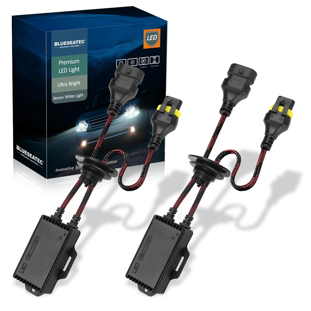 Bestview front view CANbus decoder showing plug-in fit and compact size for easy install