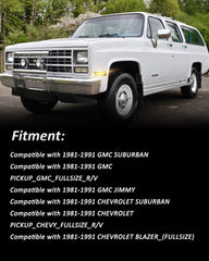 Bestview marker installed on Chevy bumper improving side visibility