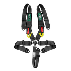 BESTZHEYU front view harness set showing full five-point layout and improved safety