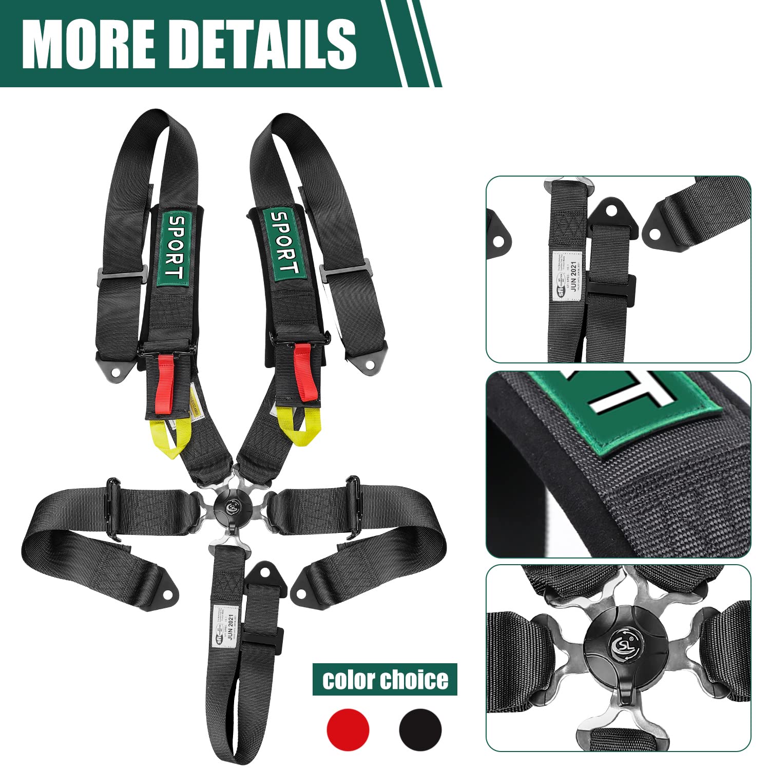 BESTZHEYU lap strap adjuster demonstrating secure tensioning and size versatility