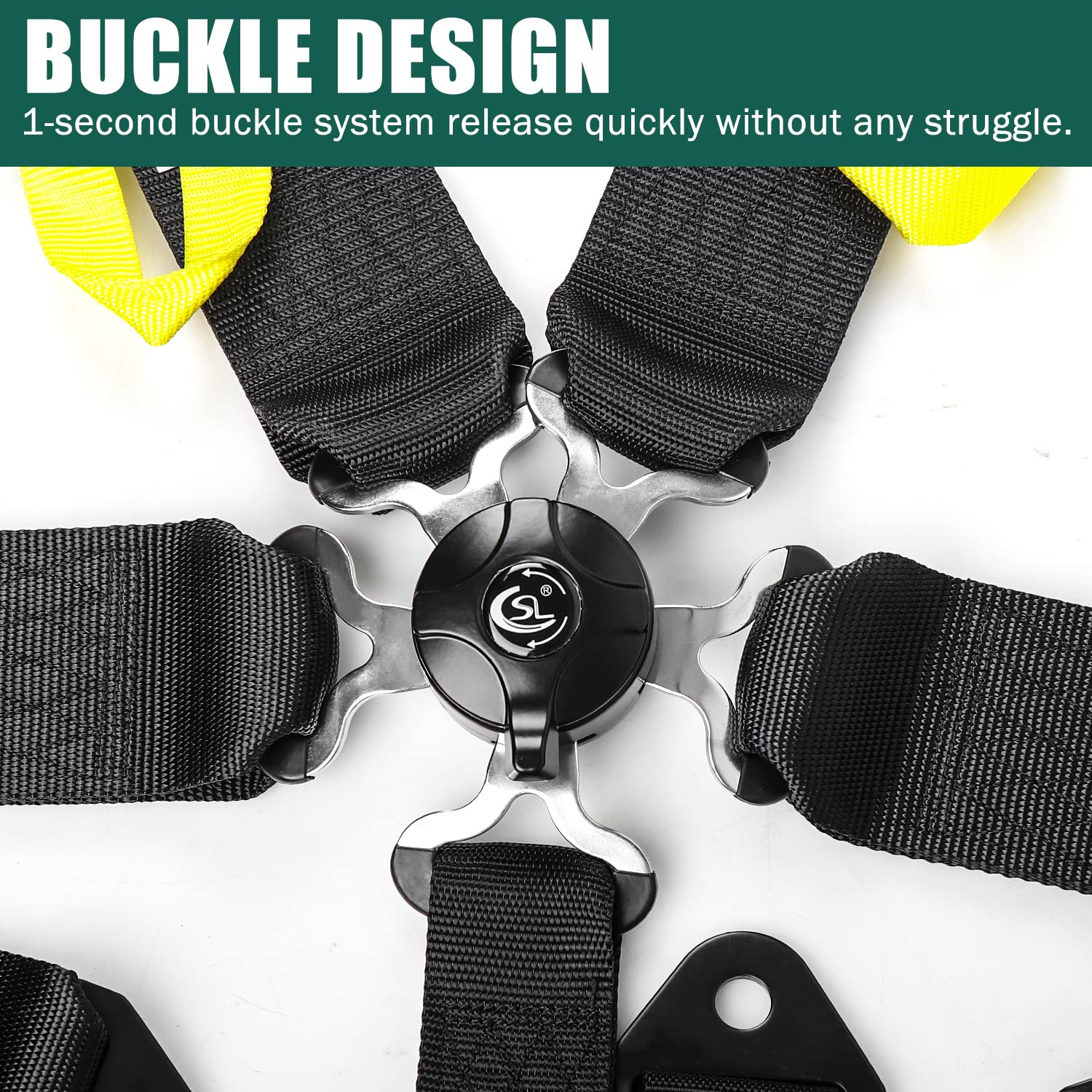 BESTZHEYU heavy-duty shoulder pad close-up for added comfort and reduced strap bite
