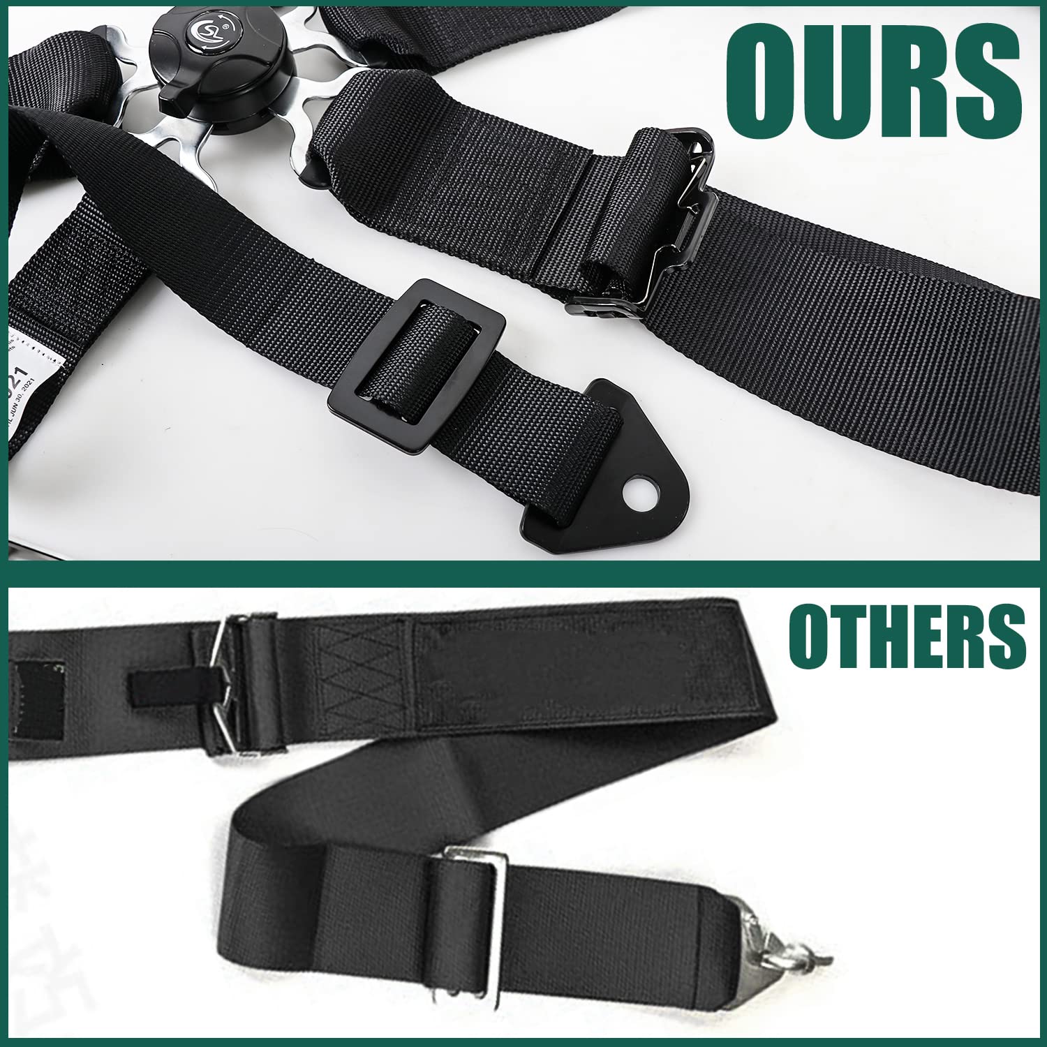 BESTZHEYU wide polyester webbing texture for strong load distribution and durability