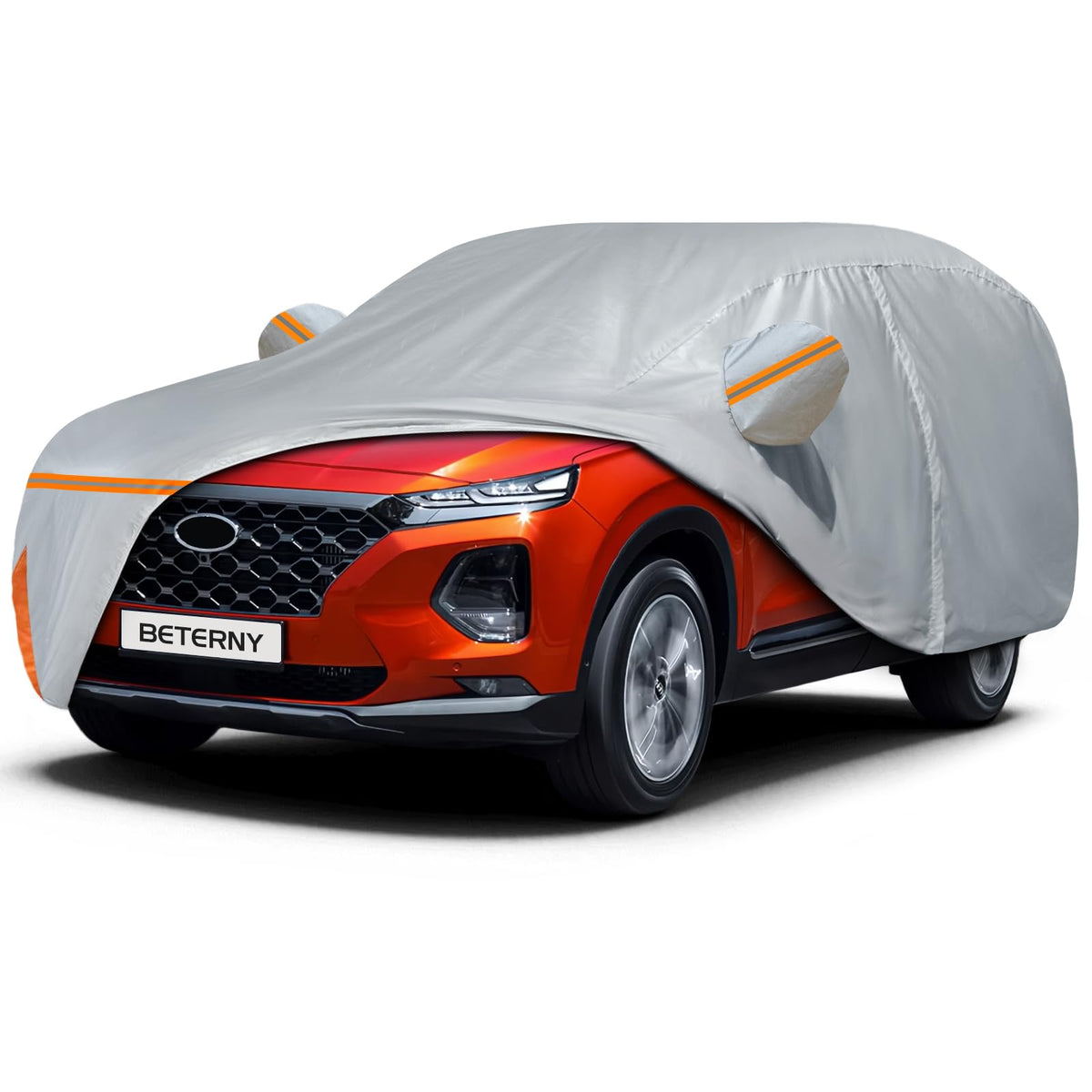 BETERNY front view on Santa Fe showing full coverage and neat fit