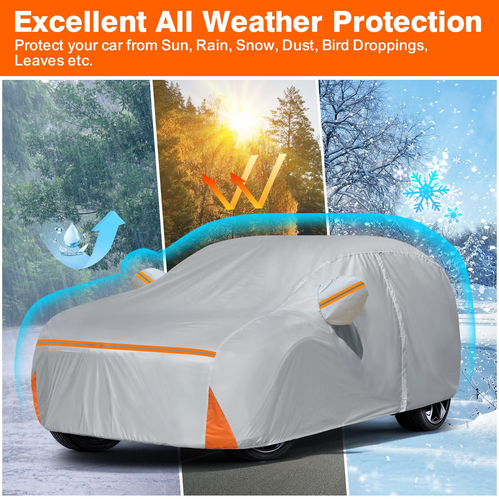 BETERNY compact storage bag for neat trunk storage and transport