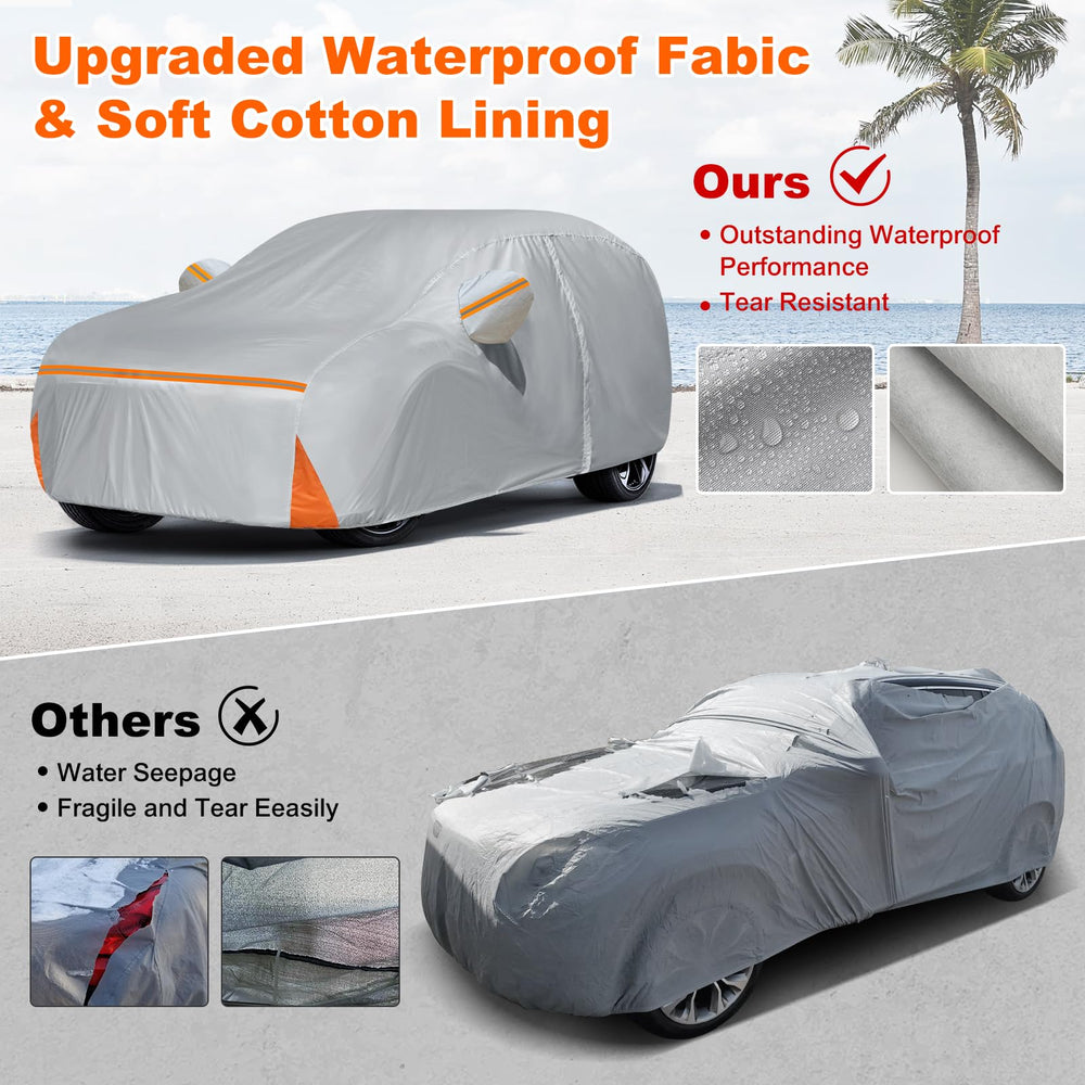 BETERNY windproof straps and bottom lock securing cover in wind