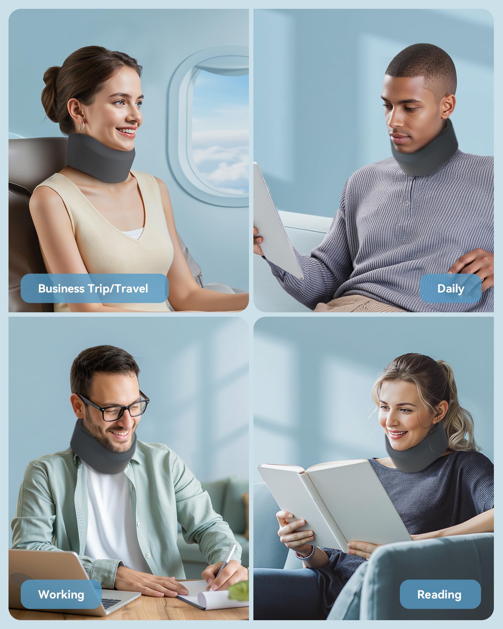 BETOVIN in an office lifestyle setting offering daytime neck support