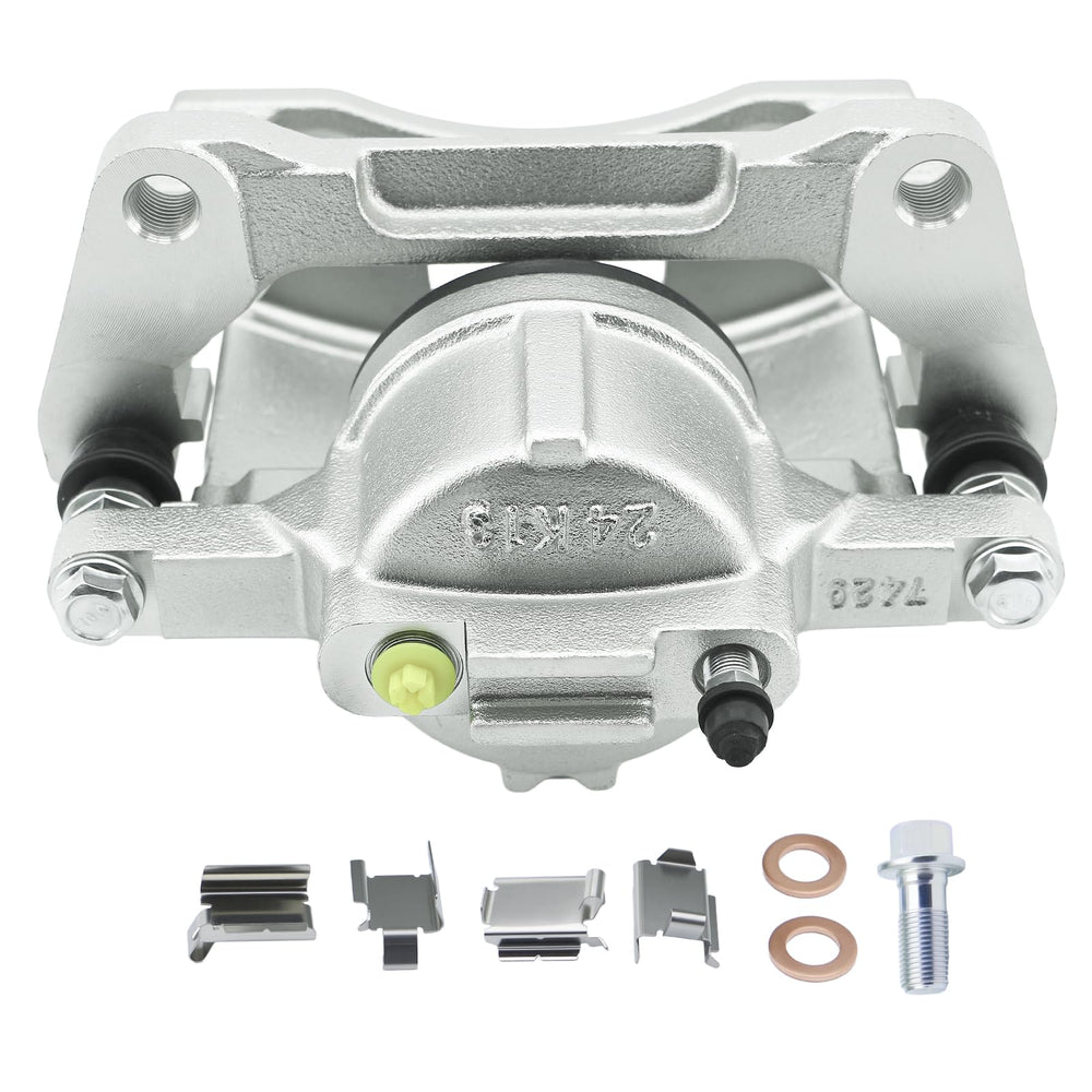 Betthand caliper side profile highlighting OEM-equivalent mounting points