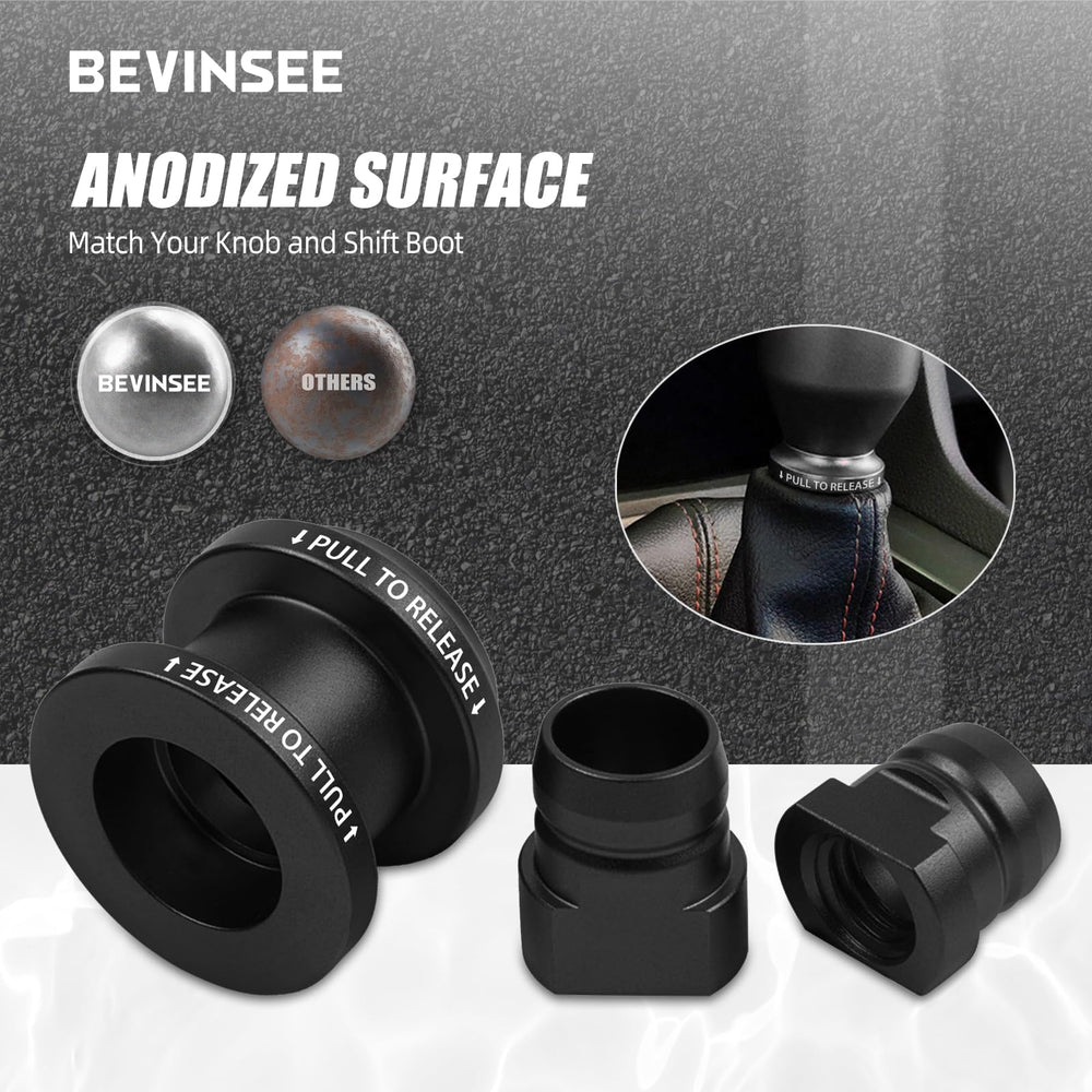 Bevinsee close-up thread detail highlighting precise CNC accuracy