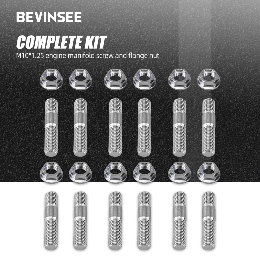 Bevinsee close-up of stud threads highlighting precise M10-1.25 fit benefit