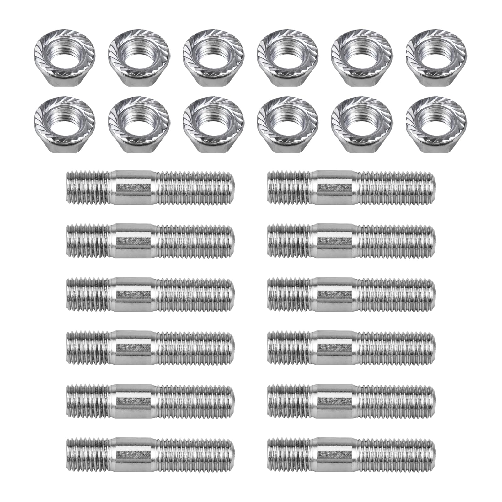 Bevinsee flanged nut seating on manifold flange showing even load distribution benefit