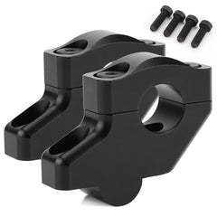 beyisi front view riser clamps showing fit and clean finish for improved ergonomics