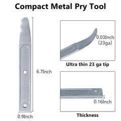 BFXM 4140 close-up of thin curved tip for precise, non-marring access