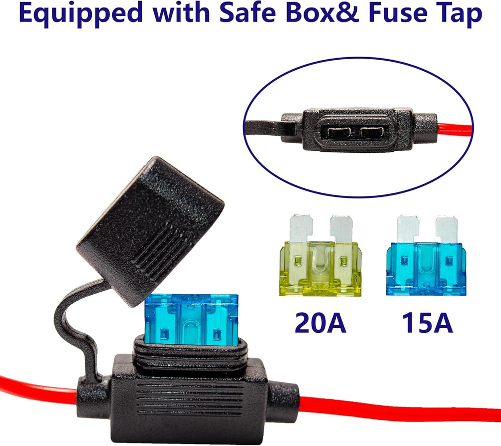 BFXM O-ring terminal attached to battery for secure connection