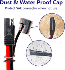 BFXM waterproof cap sealed to keep connector dry and clean