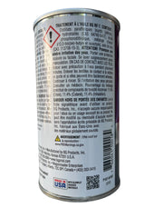 BG RF7 11oz can beside a measuring cup showing compact size and dosage