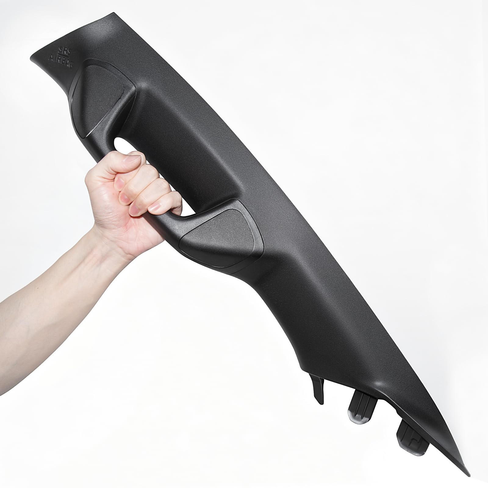 bgucar handle beside common tool to show compact size benefit