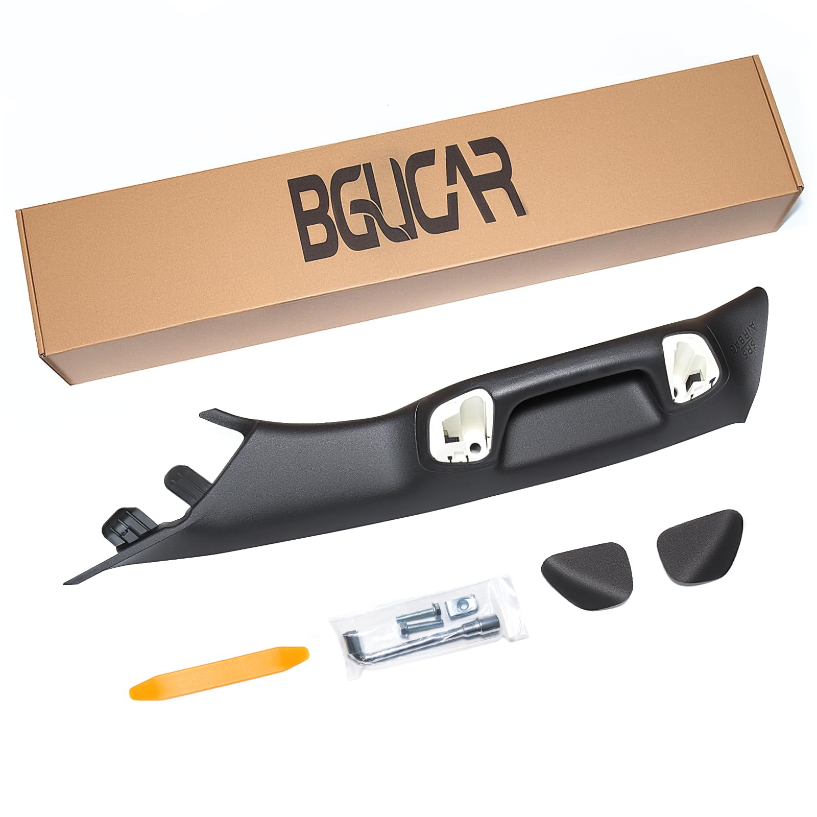 bgucar driver side handle front view showing factory-fit benefit