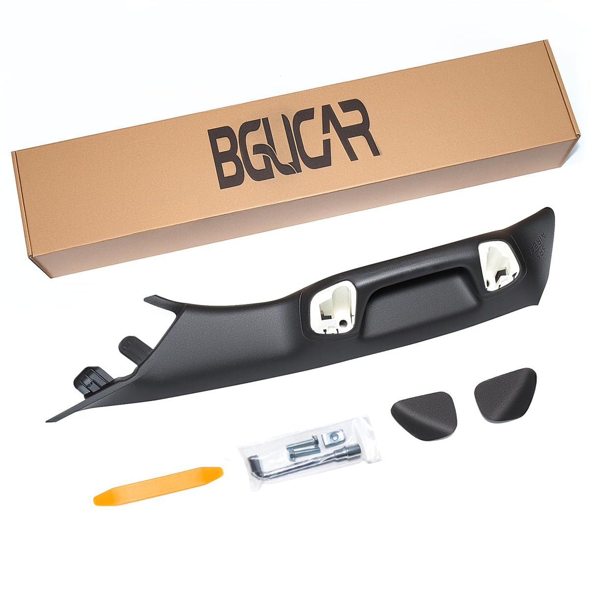bgucar driver side handle front view showing factory-fit benefit