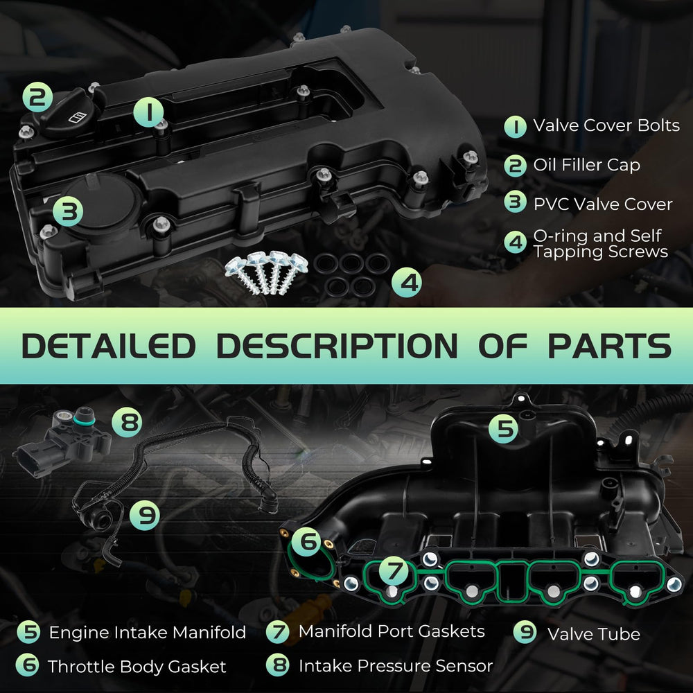 BHB parts installed in engine bay demonstrating direct-fit restoration benefit