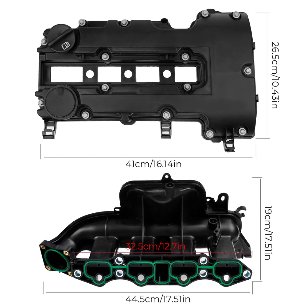 BHB close-up of intake manifold ports highlighting accurate sealing surfaces benefit
